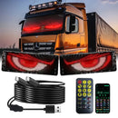 Kit 2 PCS - Painel de LED inteligente com lista de programas.📲