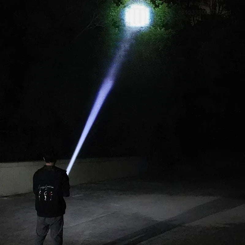 🔦 Lanterna Shark Pro – Potência Premium à Prova d’Água 💦 -