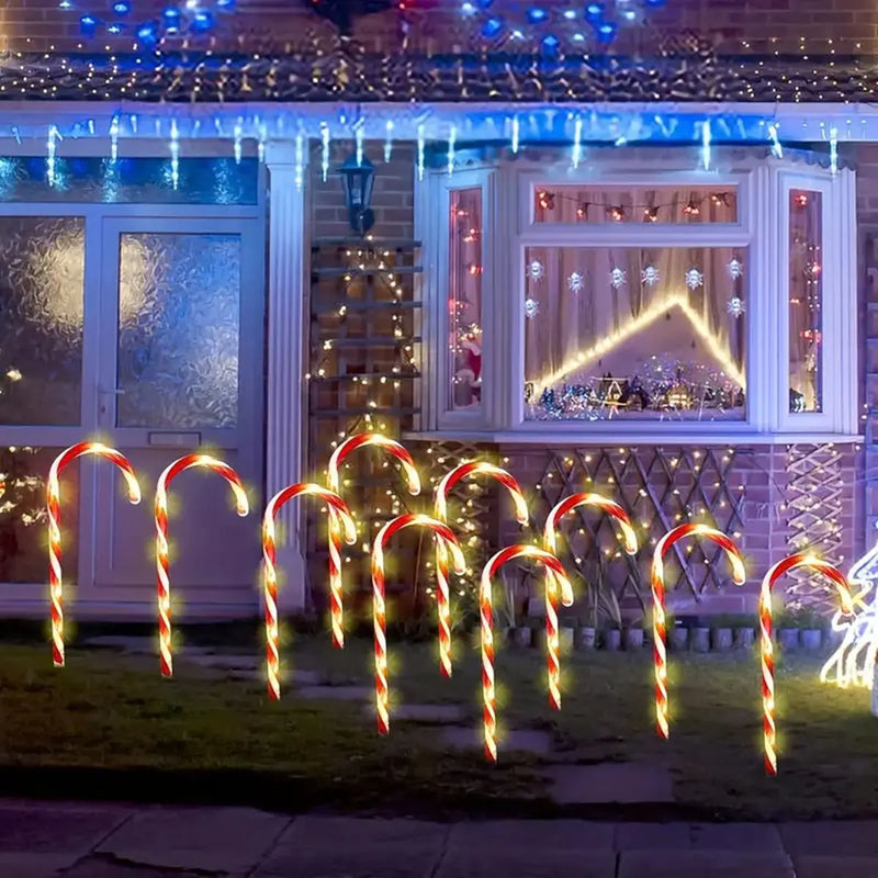 Docinhos de Natal Decoração Exclusiva Movida a Luz Solar.