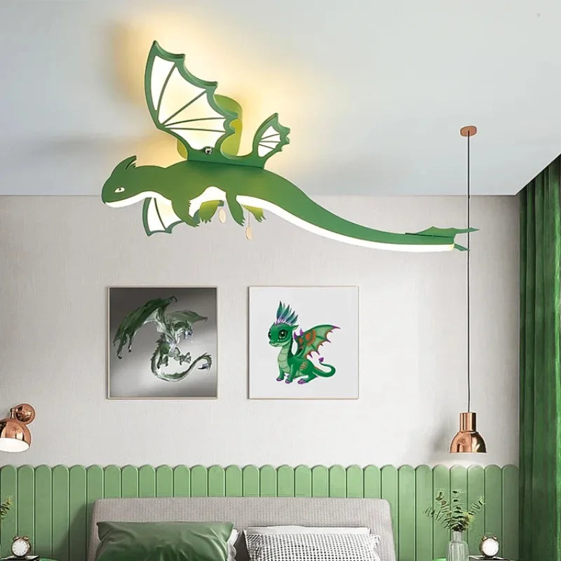 Luminária Premium de Teto dos Dinossauros Disponível em dois Modelos para Quartos e Hotéis. / Modelos Exclusivos Peças de Luxo.