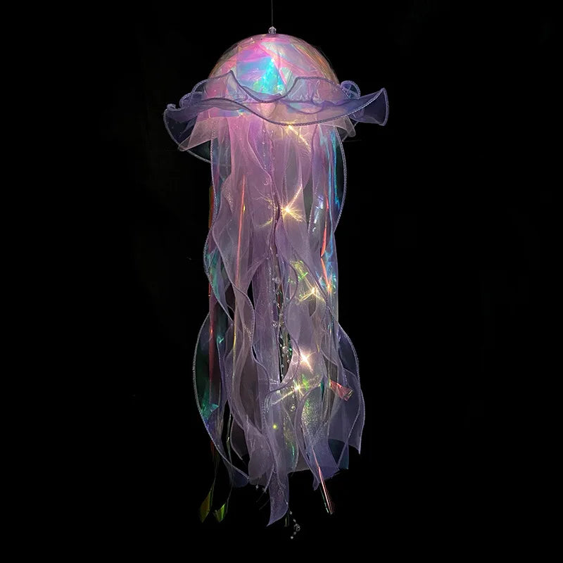 🪼 Luminária Atmosférica Água-Viva – Magia Subaquática ✨