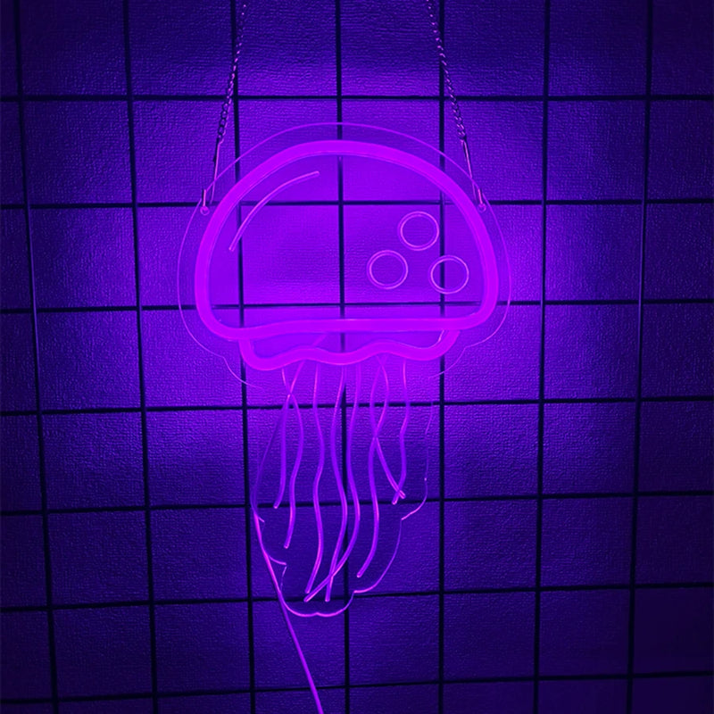 Neon com signos de animais - Luz noturna de LED.