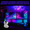 Astronauta Projetor Galáxia Luz da Noite para Crianças Dormir a Noite.