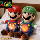 🍄❤️ Mario e Luigi - Mochilinha com Respiração.💤
