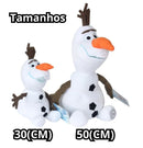 ☃️Pelúcia Olaf – O Boneco de Neve Mais Amado das Aventuras! - 30/50(CM)