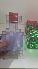Luminárias Infantil de LED Recarregável Tipo C.🔋 - MINECRAFT ⛏💎
