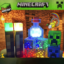 Luminárias Infantil de LED Recarregável Tipo C.🔋 - MINECRAFT ⛏💎